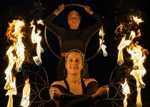 Lucendi : Spectacle de feu et de lumière